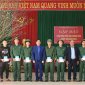 Xã Hà Châu: Gặp mặt, tiễn thanh niên lên đường nhập ngũ năm 2023